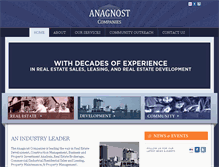Tablet Screenshot of anagnost.com